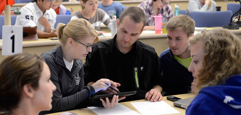 students in the classroom