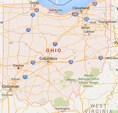 Ohio Map 