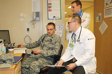 military pediatrics residents