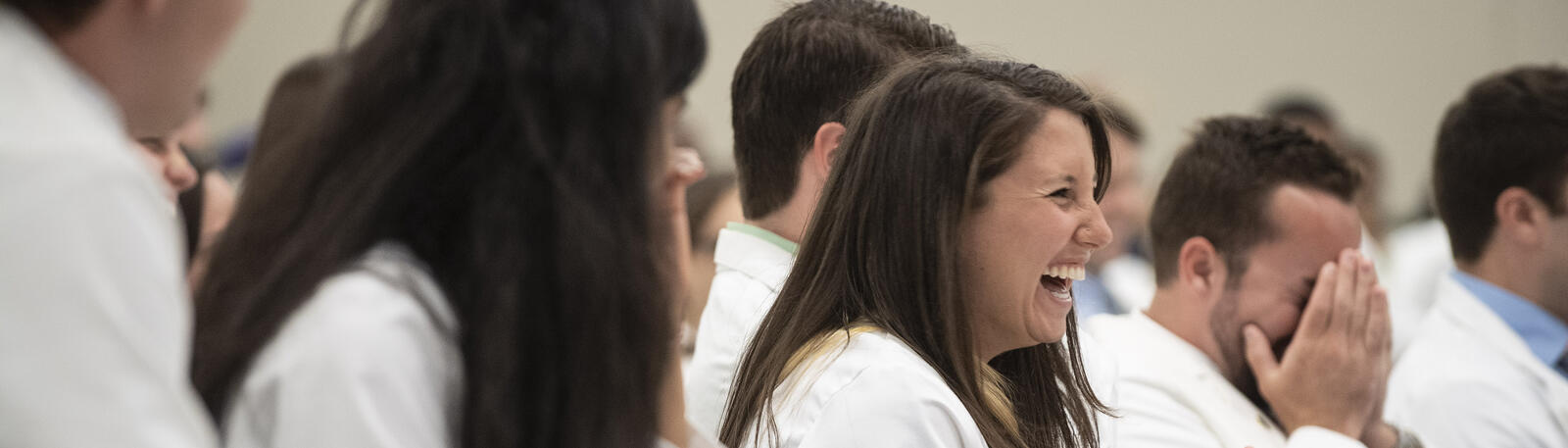 photo of medical students in class