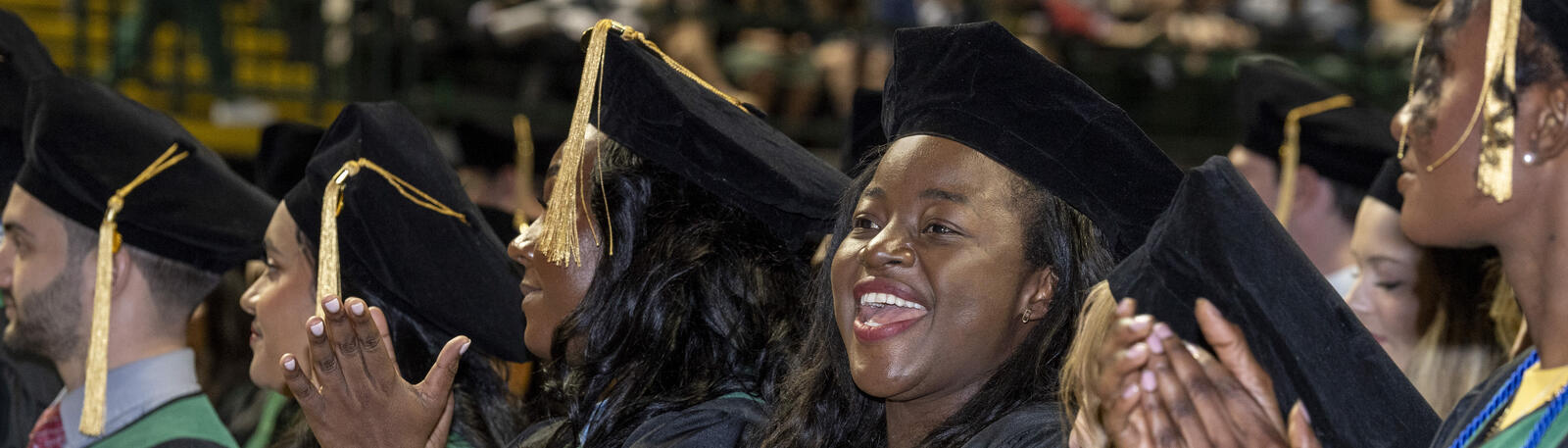 photo of boonshoft school of medicine students at graduation