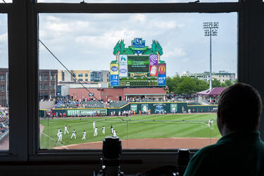 photo of a dayton dragons game