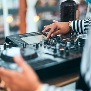 a photo of a DJ